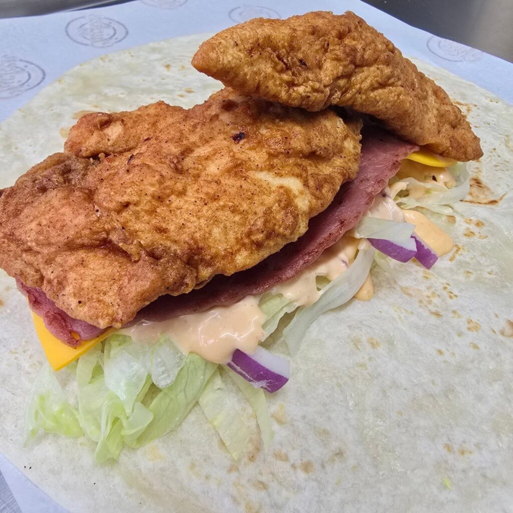 HQ chicken tenders wrap